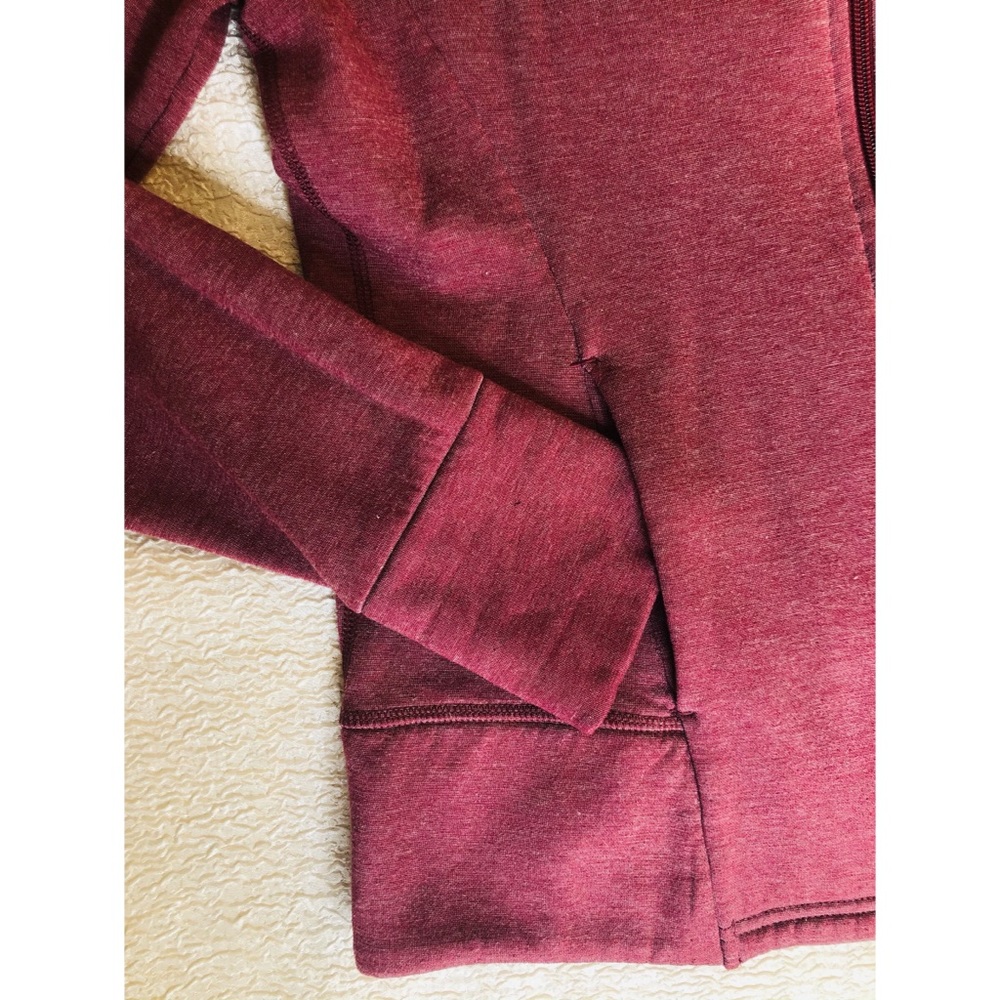 Y2K Zip Up Fleece Hoodie with Thumb Holes. - Picture 7 of 9